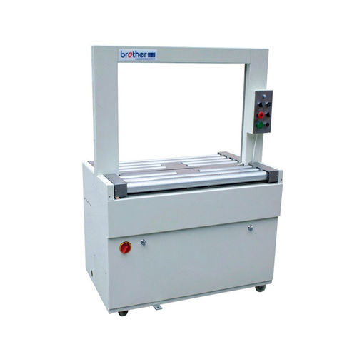Cercleuse automatique - AP8060C  - ZHEJIANG BROTHER PACKING MACHINERY CO.,LTD - de canettes / verticale
