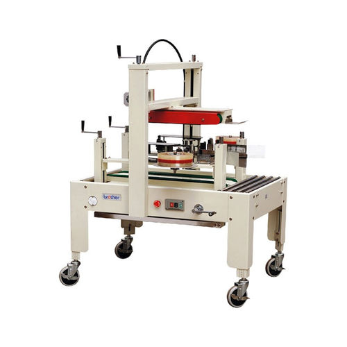 Fermeuse de cartons à double rabats - AS423  - ZHEJIANG BROTHER PACKING MACHINERY CO.,LTD - ruban adhésif