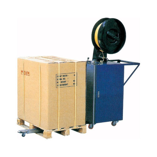 Cercleuse semi-automatique - DBA-130A  - ZHEJIANG BROTHER PACKING MACHINERY CO.,LTD - de palettes / verticale