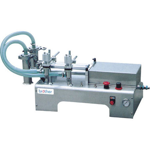 Machine de remplissage semi-automatique - SYF - ZHEJIANG BROTHER PACKING MACHINERY CO.,LTD - de bouteilles / à piston