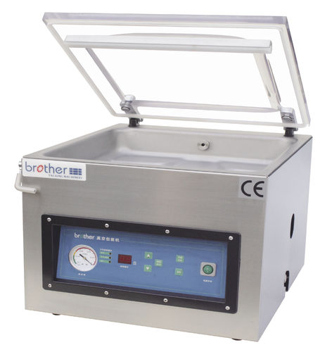 Machine de conditionnement manuelle - VM400TE - ZHEJIANG BROTHER PACKING MACHINERY CO.,LTD - sous vide / horizontale / de table