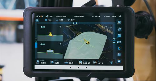 Système de contrôle 3D - TX73 - CHC Navigation | CHCNAV - pour excavateur