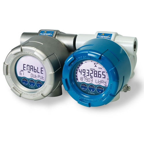 Indicateur totalisateur de débit - E110 - Fluidwell bv - affichage LCD / antidéflagrant / à sortie analogique