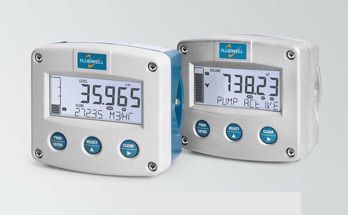 Contrôleur de pompe débitmètre - F175 - Fluidwell bv - mesure de niveau et débit / avec alarme intégrée / pour la gestion de pompes
