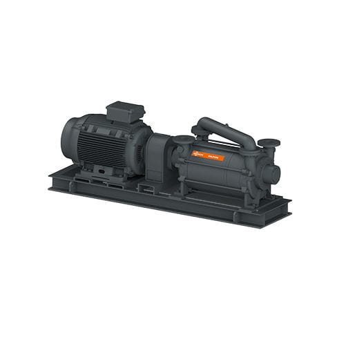 Pompe à vide à anneau liquide - Dolphin LB 1207 A - Busch Vacuum Solutions - lubrifiée / bi-étagée / compresseur