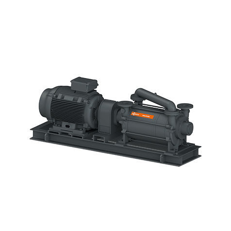 Pompe à vide à anneau liquide - Dolphin LB 1757 A - Busch Vacuum Solutions - lubrifiée / bi-étagée / de gaz