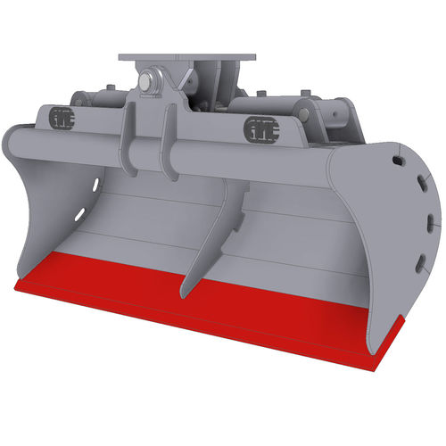 Godet standard - CAME srl - pour chargeuse pelleteuse / pour pelle hydraulique / inclinable