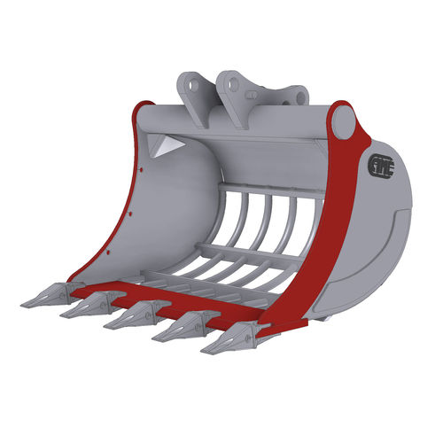 Godet squelette - CAME srl - pour chargeuse pelleteuse / pour pelle hydraulique