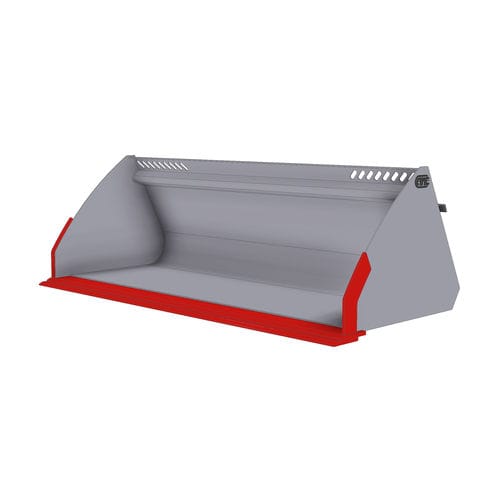 Godet frontal - CAME srl - pour chargeuse compacte / pour chasse-neige / pour matériau léger