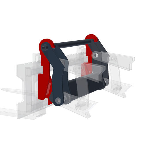 Système d'attache rapide pour chargeuse pelleteuse - CAME srl