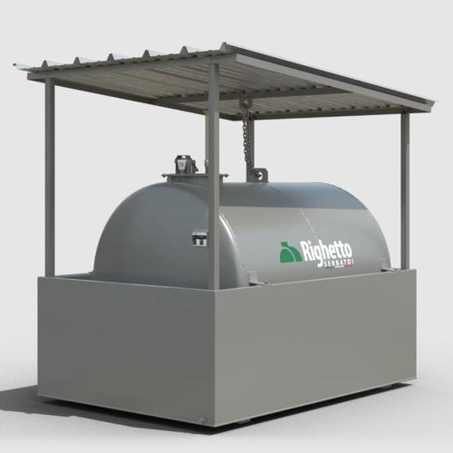 Cuve de stockage de gasoil - Righetto Serbatoi - pour chauffage / mise à la terre / pour générateur