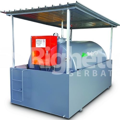 Cuve de stockage - Righetto Serbatoi - pour diesel / en métal / cylindrique