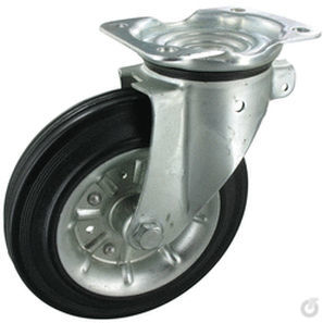 Roulette pivotante - GRB NL 4/200/50R - Rollentechnik vom Stein GmbH - à tige / double / en acier
