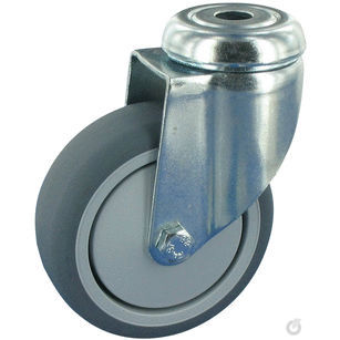 Roulette pivotante - GEP NRA 0/50/18K - Rollentechnik vom Stein GmbH - à tige / non marquante / en acier