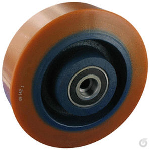 Roue à bandage - PRG 75/30/1K - Rollentechnik vom Stein GmbH - en polyuréthane / à billes / Shore A