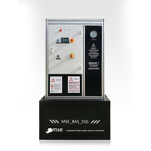 Machine de test de pression - MSE TEKNOLOJİ LTD. ŞTİ. - automatique / pour matériaux / pour la recherche et développement