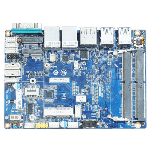 Ordinateur monocarte 3.5" - SBC-550 - Qbic Technology - Dual Core / Intel® Core i series / Intel® Core™ i3-7100U
