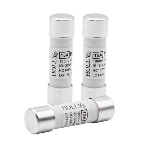 Fusible cylindrique - 10PV series - Holly/Hollyfuse/Hollyland - Classe gPV / DC / 10x38