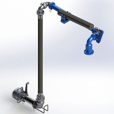 Bras de chargement pour transfert de fluides - LA210 series - Zipfluid srl