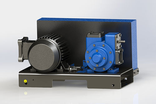 Pompe à engrenage - PU series - Zipfluid srl - pour solvant / à carburant / électrique