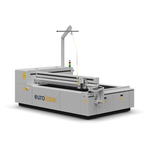 Machine de découpe laser CO2 - eurolaser XL-1600 - eurolaser GmbH - pour matières plastiques / pour bois / pour tissus