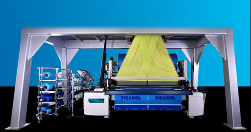 Machine de tissage pour tissus techniques - TerryPlus-i Connect - Picanol - au jet d'air / à grande vitesse