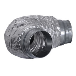 Silencieux pour ventilation - SLE series - ALNOR Ventilation Systems - pour gaine ronde