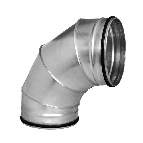 Raccord hydraulique - BS series - ALNOR Ventilation Systems - à emboîtement / coudé / en aluminium