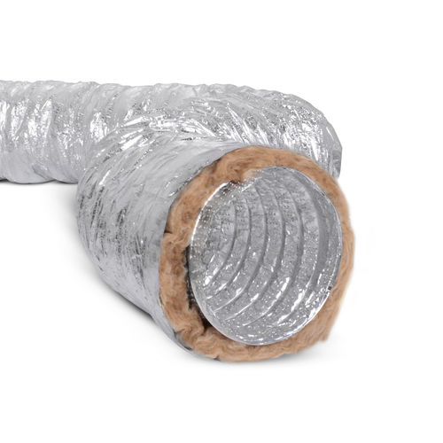 Gaine de ventilation flexible - ALSD-L - ALNOR Ventilation Systems - en polyester / en aluminium / pour ventilation