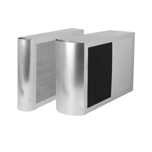 Silencieux pour ventilation - K-xxx series - ALNOR Ventilation Systems - pour gaine d'aération / en acier / rectangulaire