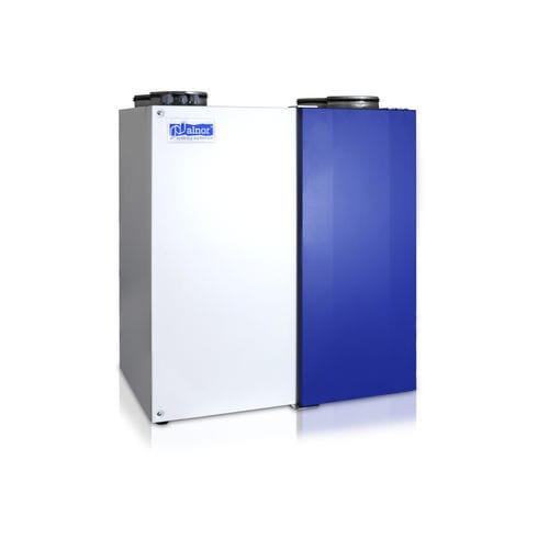Centrale de traitement d'air murale - HRU series - ALNOR Ventilation Systems - au sol / avec récupération de chaleur / low profile