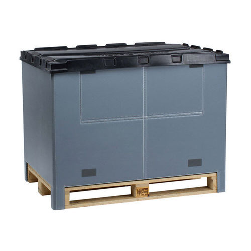 Caisse-palette en polypropylène - Pallet TOP Box™ - Con-Pearl GmbH - de stockage / de transport / pliable