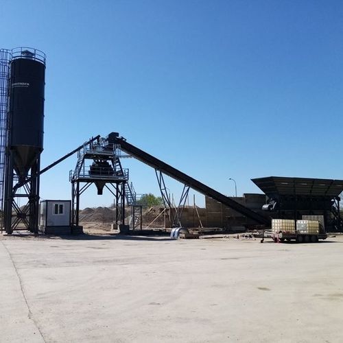 Centrale à Béton Stationnaire - CONSTMACH Concrete Plants & Crushers ...