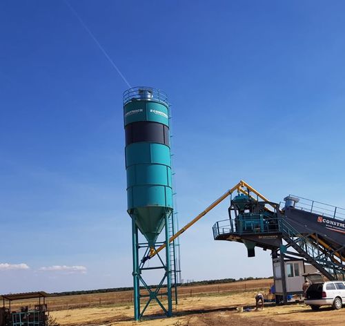 Silo soudé - CS-75  - CONSTMACH Concrete Plants & Crushers - boulonné / de ciment / pour béton
