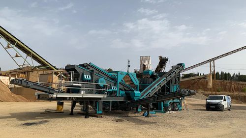 Concasseur vertical à percussion - V-70 - CONSTMACH Concrete Plants & Crushers - mobile / pour production de sable / primaire