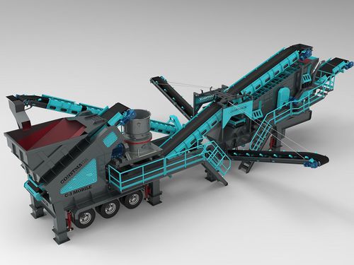 Concasseur à mâchoire - JC-3 - CONSTMACH Concrete Plants & Crushers - mobile / haute capacité / primaire