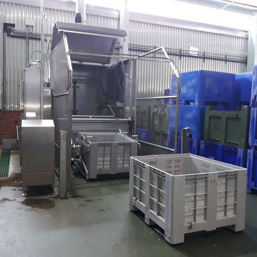 Laveuse de conteneur chargement latéral - LC-1500 - Mimasa Washing Technologies - automatique