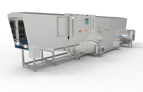 Laveuse de conteneur chargement latéral - TE-2500 - Mimasa Washing Technologies - automatique