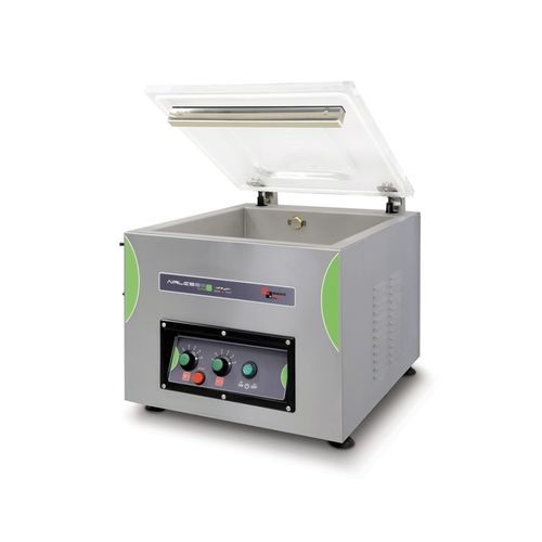 Machine de conditionnement sous vide - SLAM 270 - MINERVA OMEGA GROUP S.R.L. - de table / avec barre de soudure