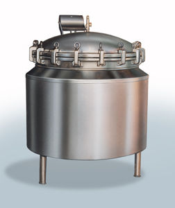 Autoclave de process - M. Serra, S.A. - vertical / pour l'industrie agroalimentaire