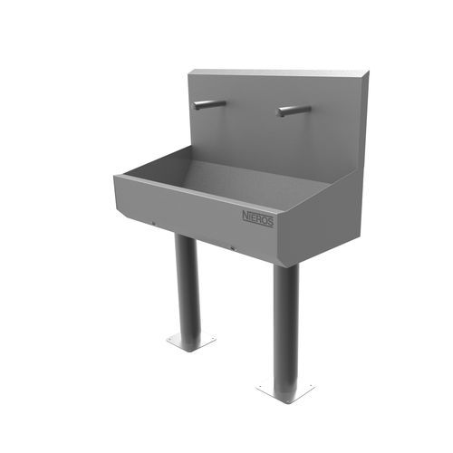 Évier pour l'industrie agroalimentaire - WR F series - NIEROS Metal d.o.o. - de lavage des mains / en inox