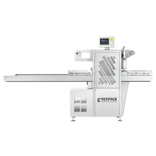 Operculeuse linéaire - REEBASIC - Reepack S.r.l. Soc. Unip. - automatique / pour l'industrie agroalimentaire / sous vide