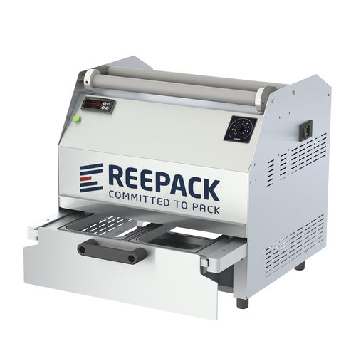 Operculeuse linéaire - REESEAL 32 series - Reepack S.r.l. Soc. Unip. - automatique / pour l'industrie agroalimentaire