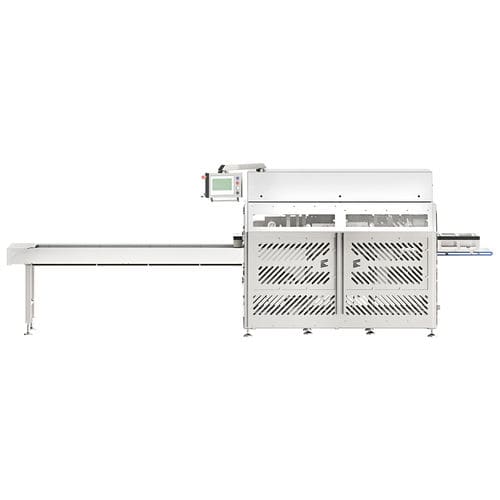 Operculeuse linéaire - REEMATIC 250/16 - Reepack S.r.l. Soc. Unip. - automatique / pour l'industrie agroalimentaire
