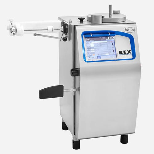 Poussoir à viande électrique - RKF 130 - REX-Technologie GmbH & Co. KG - automatique / pour saucisse / à piston
