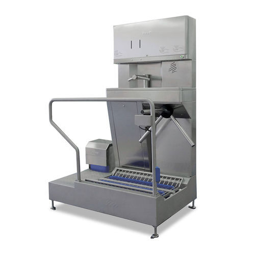 Sas d'hygiène avec lave-semelles - SANIECO WD PLUS - Roser Construcciones Metalicas S.A. - avec lave-mains / avec désinfection