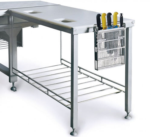 Table de travail en acier inoxydable - Roser Construcciones Metalicas S.A. - pour l'industrie agroalimentaire