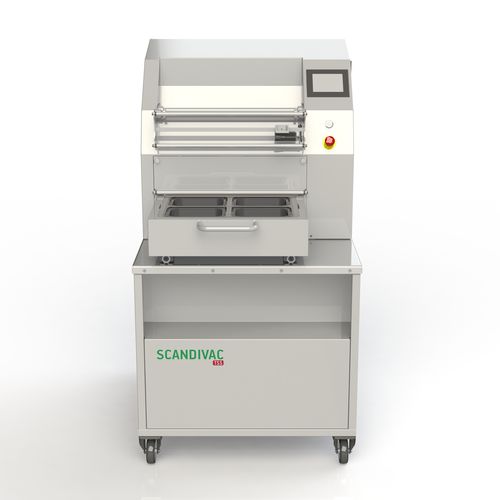 Operculeuse linéaire - TSS - SCANDIVAC thermoformers factory - semi-automatique / pour l'industrie agroalimentaire / sous vide