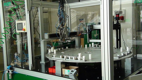 Machine d'assemblage automatique - FIAM - de vannes / à table rotative