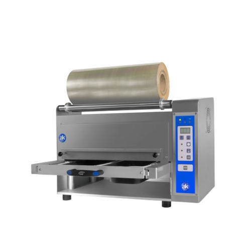 Operculeuse linéaire - TS-300 - TALLERES RAMON, S.L. - semi-automatique / sous vide / compacte